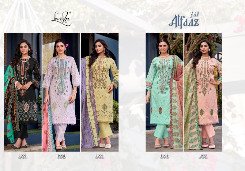 Levisha Alfaaz catalog surat tex dress material