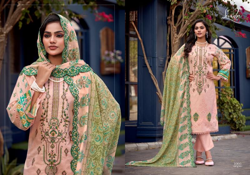 Levisha Alfaaz catalog surat tex dress material