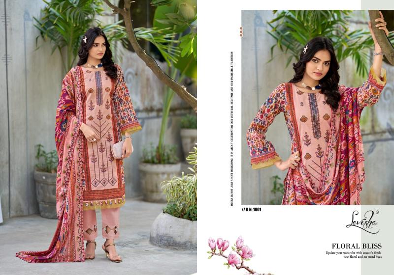Levisha Binsaeed Nx vol 4 catalog surat adajan mall for dress material