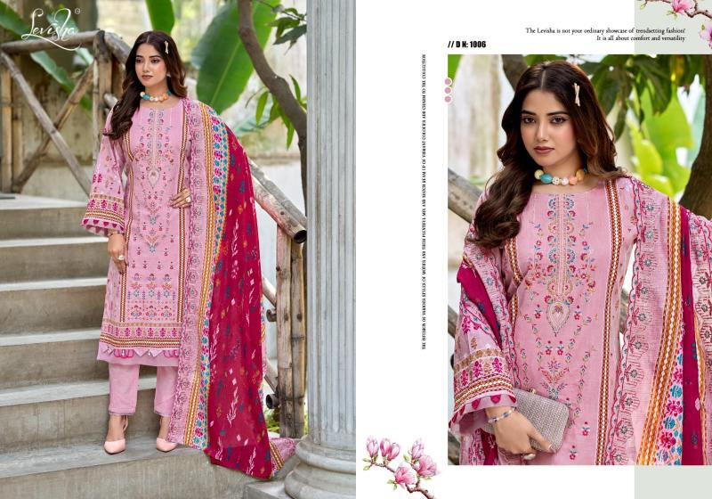 Levisha Binsaeed Nx vol 4 catalog surat adajan mall for dress material