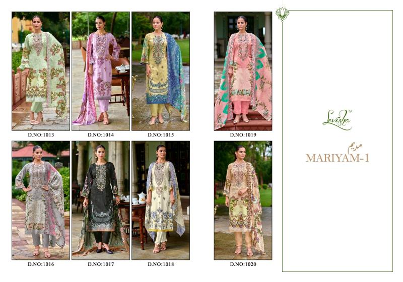 Levisha Mariyam catalog wholesale dress materials in surat