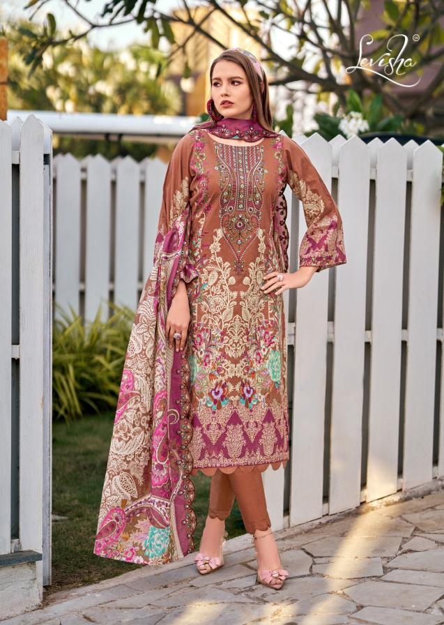 Levisha Mariyam vol 2 catalog new dress materials in surat wholessale