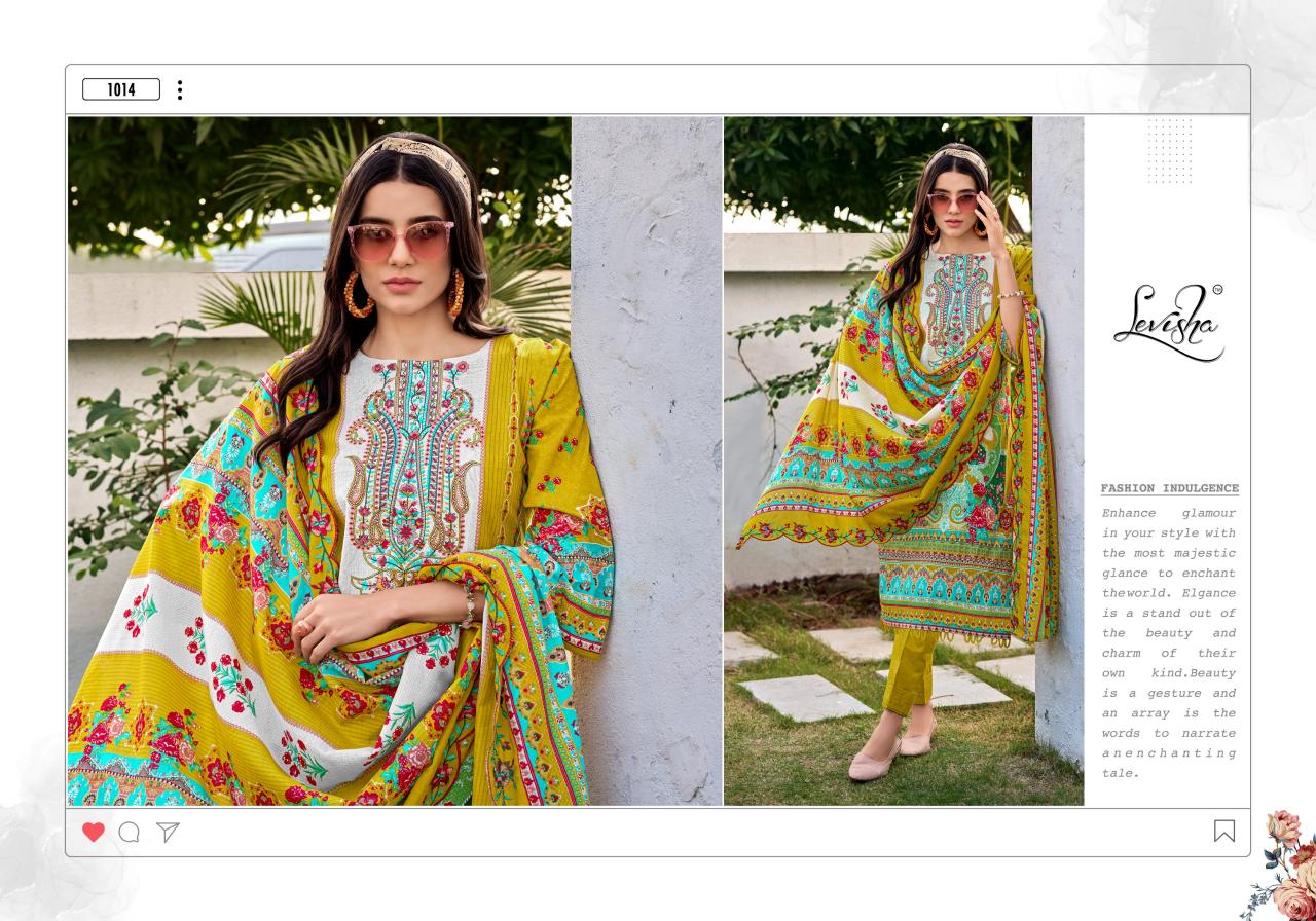 Levisha Mariyam vol 2 catalog new dress materials in surat wholessale