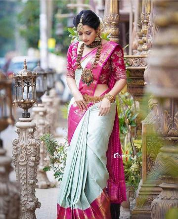 Lichi Silk vol 1 sarees e commerce product