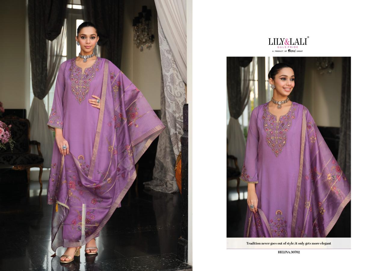 Lily & Lali Helina catalog kurtis in wholesale rate