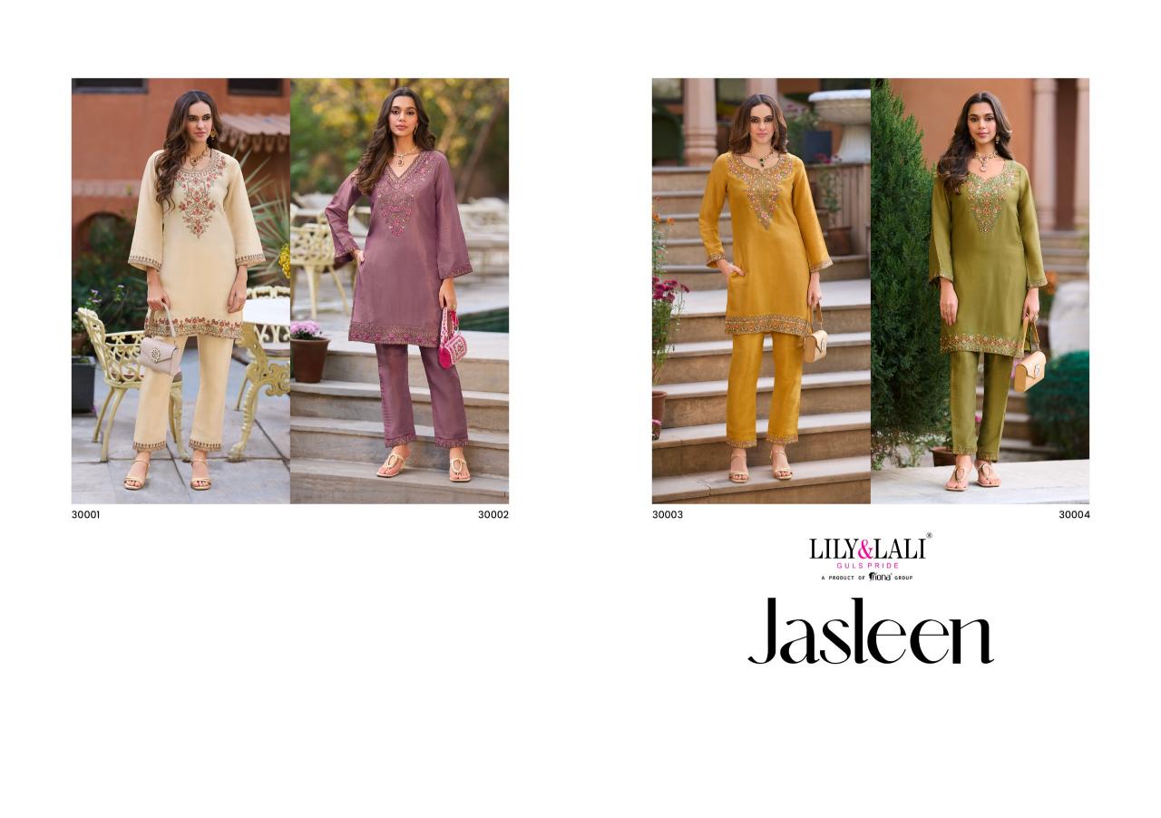 Lily & Lali Jasleen catalog party co ord sets