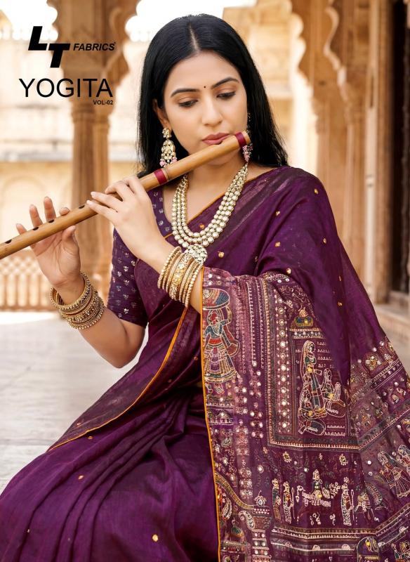 Lt Yogita vol 2 catalog kolkata wholesale saree