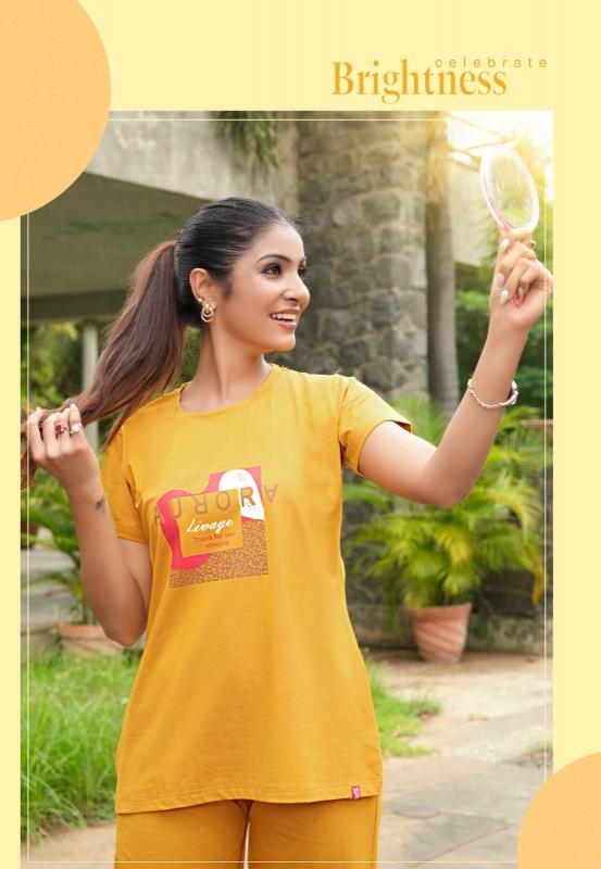 Luvit Almond catalog night dress in surat  