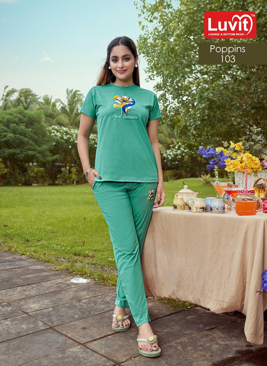 Luvit Poppins catalog tencel night dress in tamilnadu