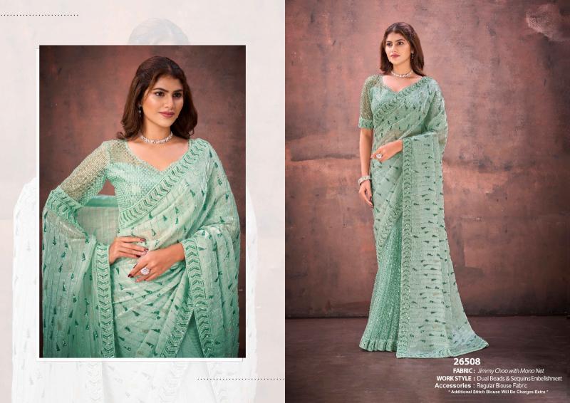 Mahotsav Mohmanthan 26500 Aureliaa catalog top 5 saree wholesalers in surat
