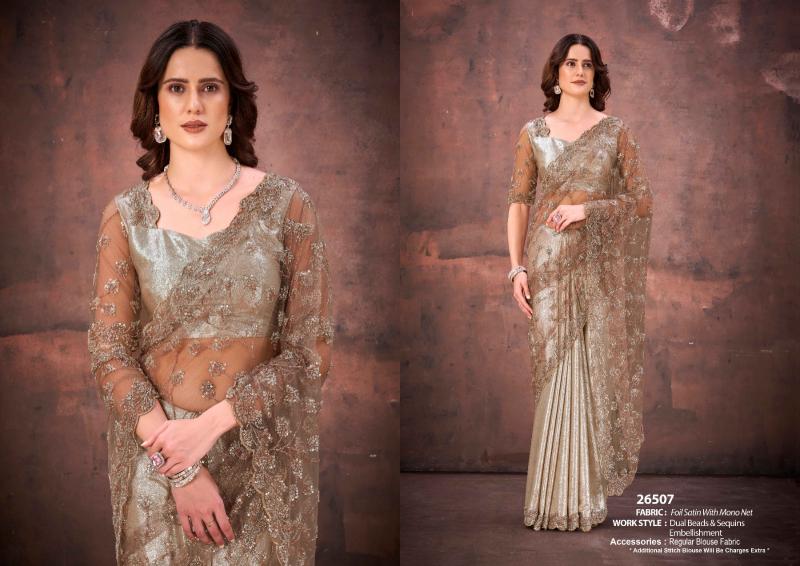 Mahotsav Mohmanthan 26500 Aureliaa catalog top 5 saree wholesalers in surat