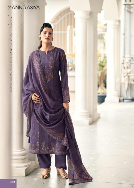 Mannrasiya Ruby catalog wholesale dealer of dress material in surat