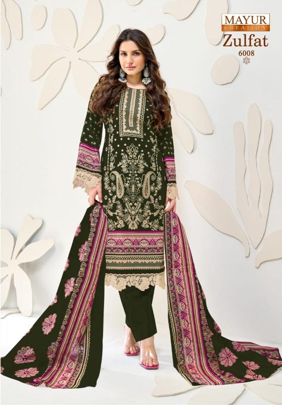 Mayur Creation Zulfat Vol- 6 - Pakistani Karachi Dress Material