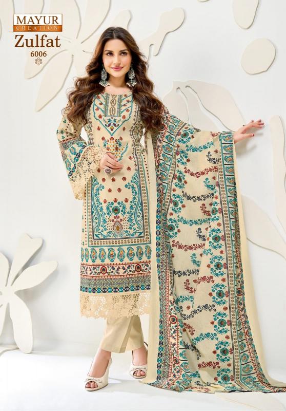 Mayur Creation Zulfat Vol- 6 - Pakistani Karachi Dress Material