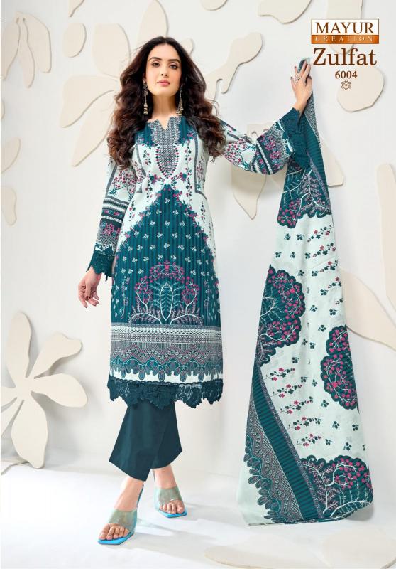 Mayur Creation Zulfat Vol- 6 - Pakistani Karachi Dress Material