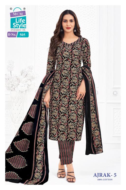 MCM Ajrak Vol-5 – Kurti Pant With Dupatta - Wholesale Catalog