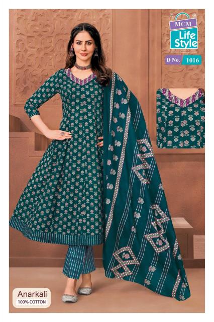 MCM Anarkali Vol-10 – Anarkali Style Kurti Pant With Dupatta - Wholesale Catalog
