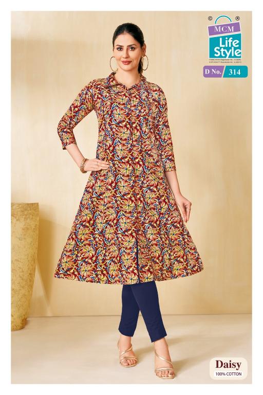 Mcm Daisy Vol-3 – A-Line Kurtis - Wholesale Catalog