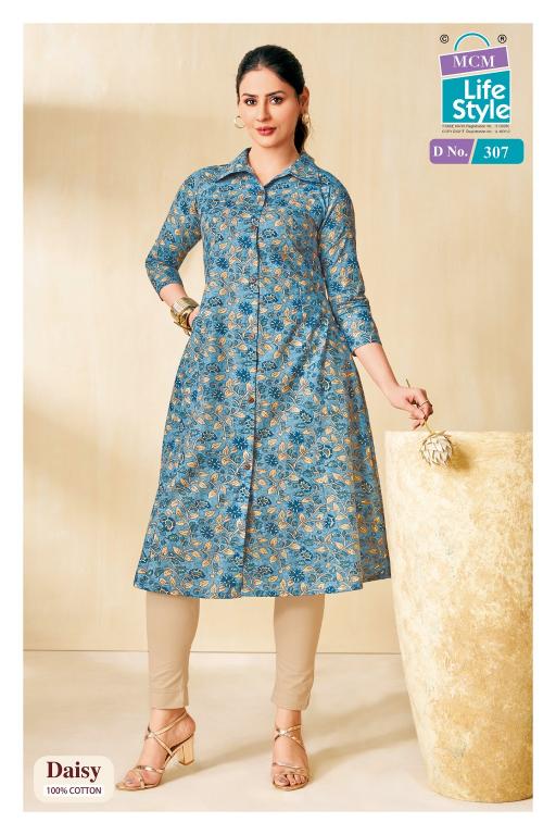 Mcm Daisy Vol-3 – A-Line Kurtis - Wholesale Catalog