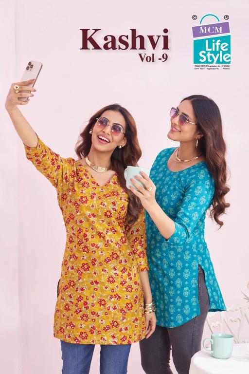 MCM Kashvi Vol-9 – Short Tops - Wholesale Catalog