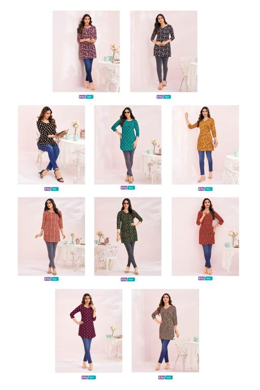MCM Kashvi Vol-9 – Short Tops - Wholesale Catalog
