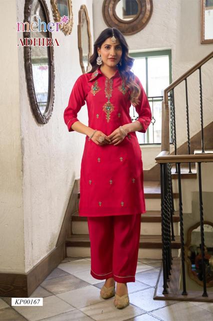 Meher Adhira catalog co ord set women summer