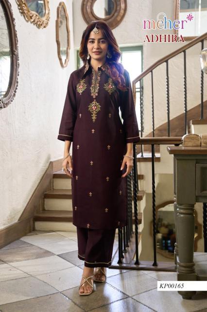 Meher Adhira catalog co ord set women summer
