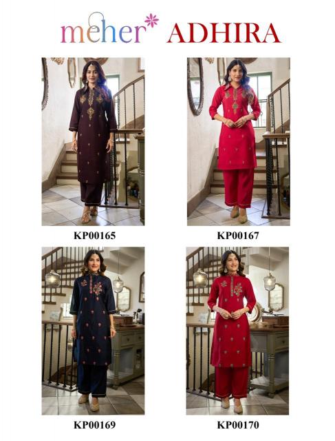 Meher Adhira catalog co ord set women summer