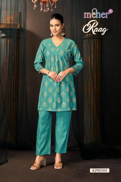Meher Raag catalog co ord sets suit