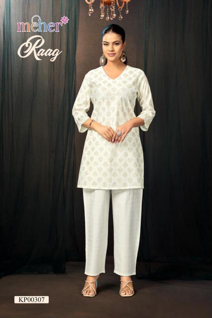 Meher Raag catalog co ord sets suit