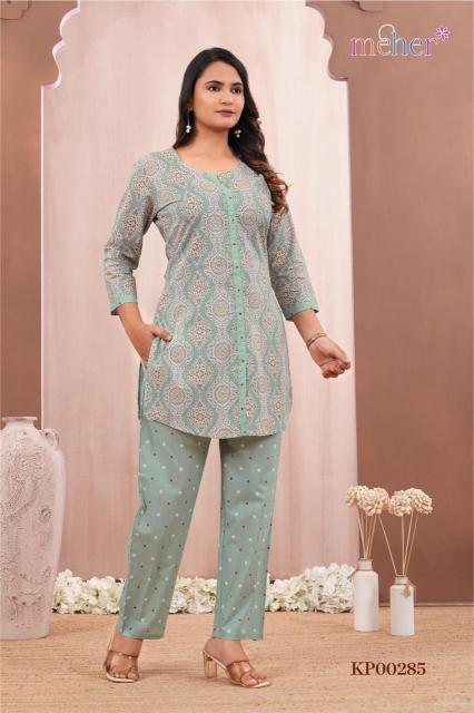 Meher Siya catalog co ord set wholesale