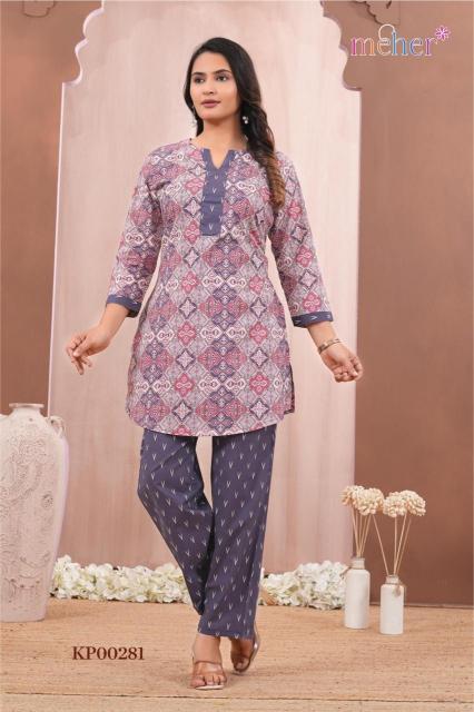 Meher Siya catalog co ord set wholesale