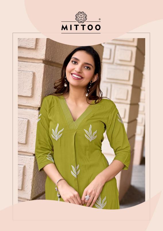Mittoo Albella Vol 3 Catalog co ord set for women winter