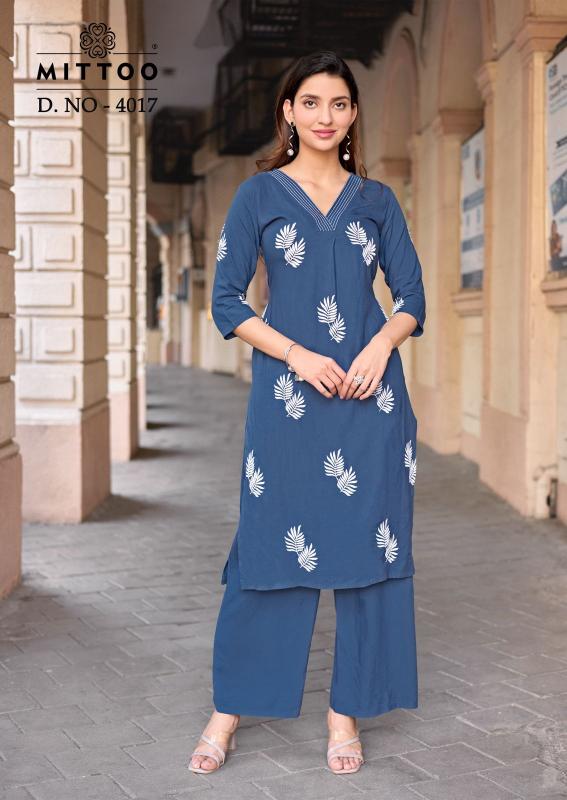 Mittoo Albella Vol 3 Catalog co ord set for women winter