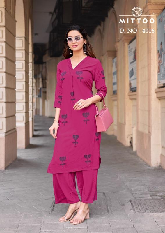 Mittoo Albella Vol 3 Catalog co ord set for women winter