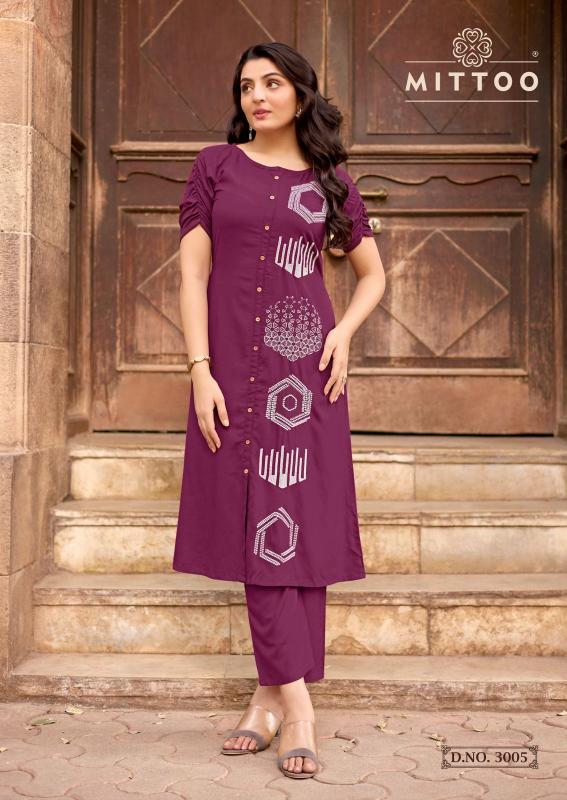Mittoo Baawri catalog co ord set wholesale