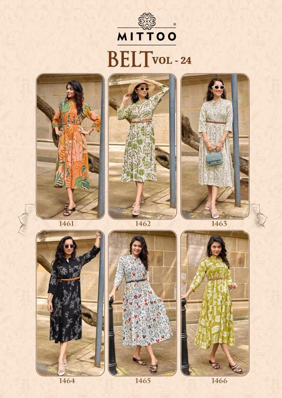 Mittoo Belt Vol 24 catalog western wear dress surat wholesaler