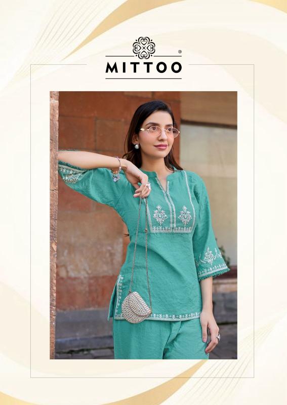 Mittoo Korra Vol 2 catalog co ord sets for women in india