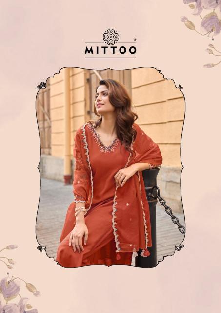 Mittoo Rangmahal catalog branded kurtis wholesaler