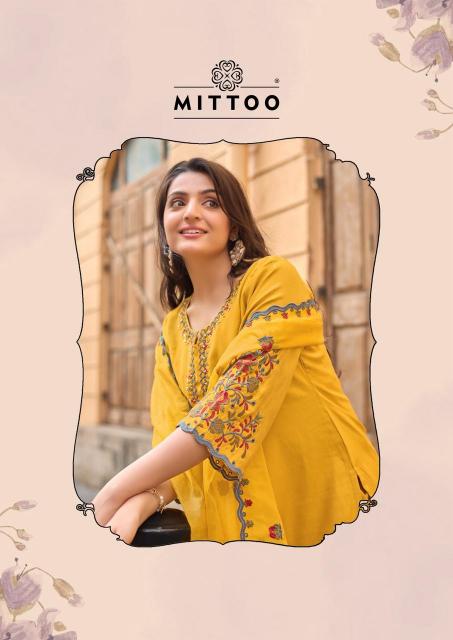Mittoo Rangmahal catalog branded kurtis wholesaler