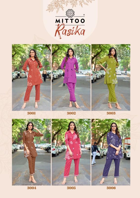 Mittoo Rasika catalog co ord sets womens gym