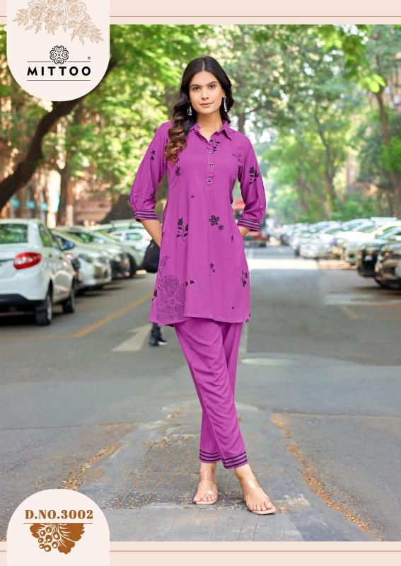 Mittoo Rasika catalog co ord sets womens gym