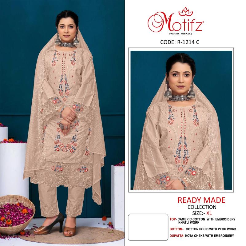Motifz 1214 catalog pakistani readymade suits wholesale uk