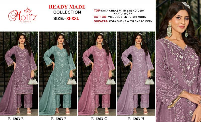 Motifz 1263 catalog pakistani salwar suit wholesale