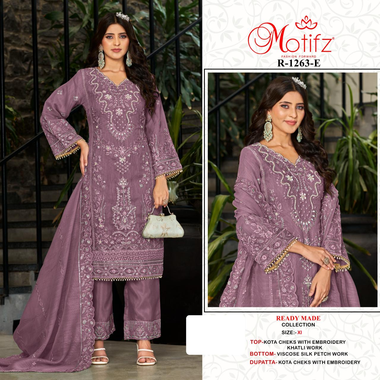 Motifz 1263 catalog pakistani salwar suit wholesale