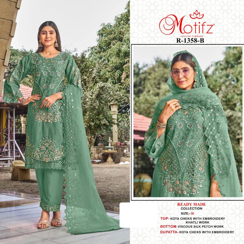 Motifz 1358 catalog pakistani suits wholesalers in hyderabad