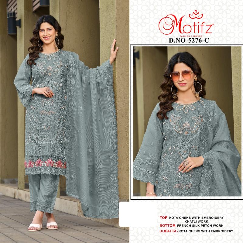 Motifz 5276 catalog pakistani suits in wholesale price