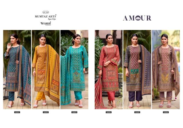 Mumtaz Arts Amour catalog surat dress materials wholesalers in chennai