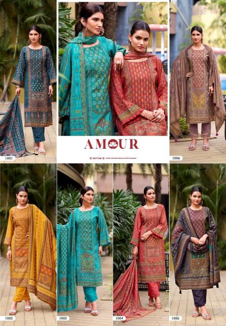 Mumtaz Arts Amour catalog surat dress materials wholesalers in chennai