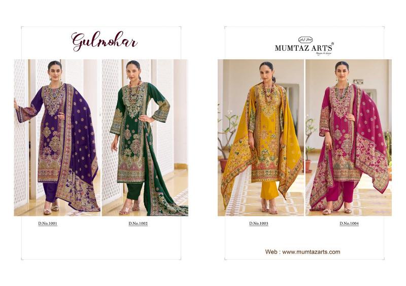 Mumtaz Arts Gulmohar catalog surat dress material market online
